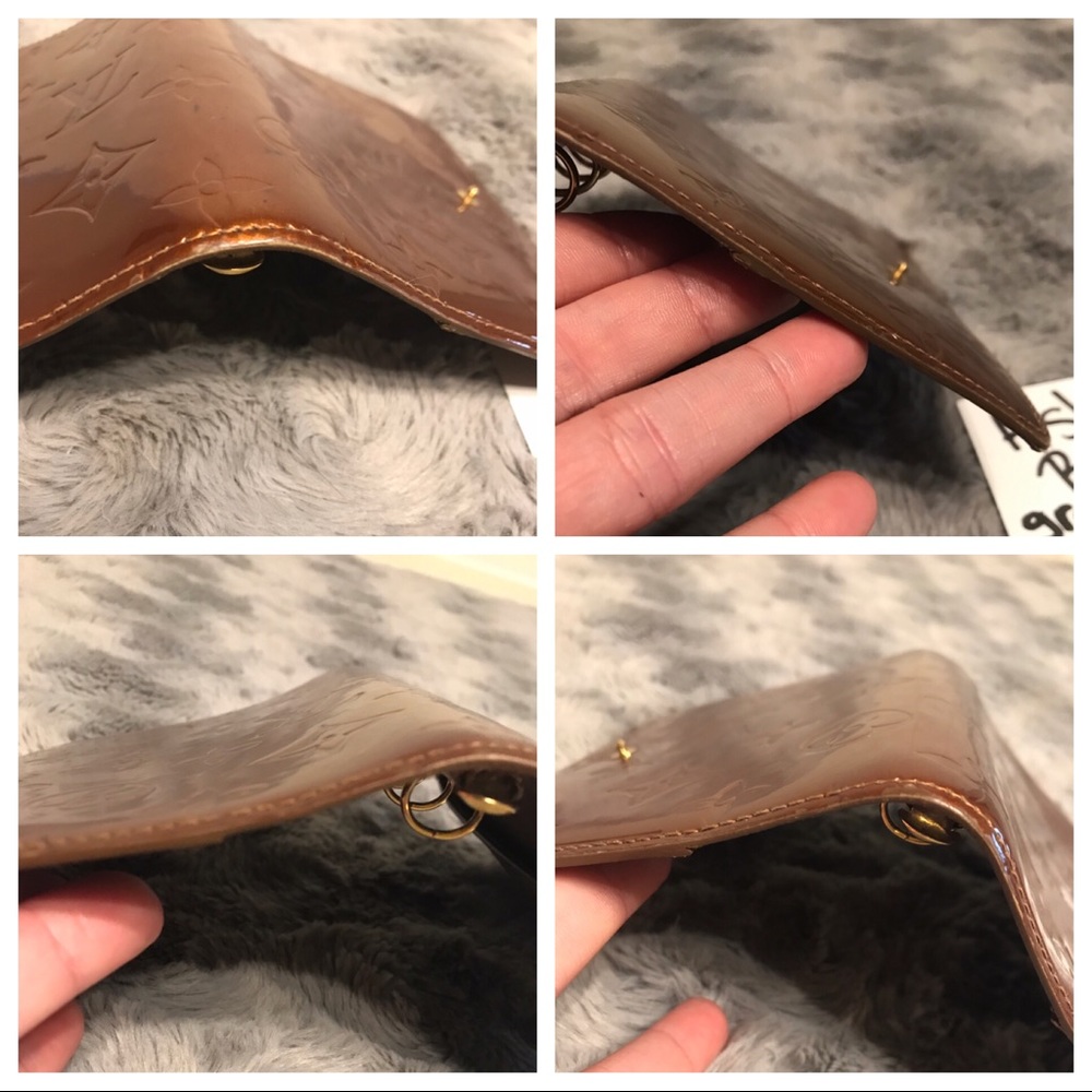 Authentic Louis Vuitton Bronze Agenda PM - Picture 4 of 8